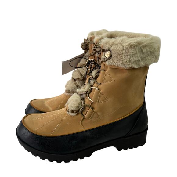 JBU Women’s Snow Boots sz 7 Fur Lined NEW #M549 - Picture 8 of 9